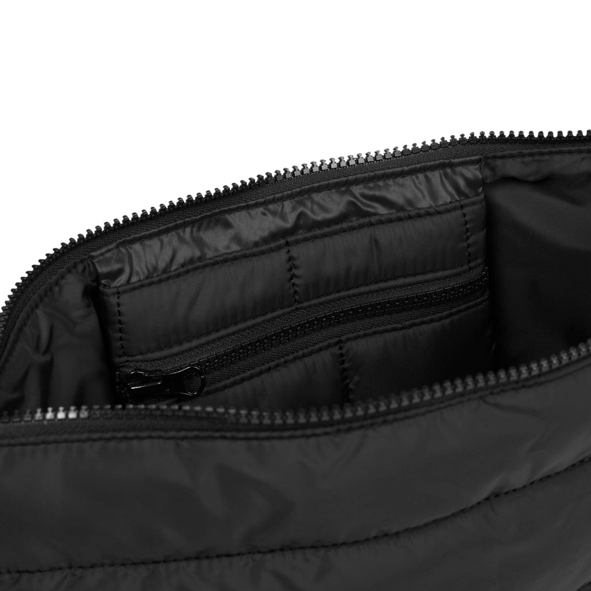 Black Stash Base Crossbody Bag