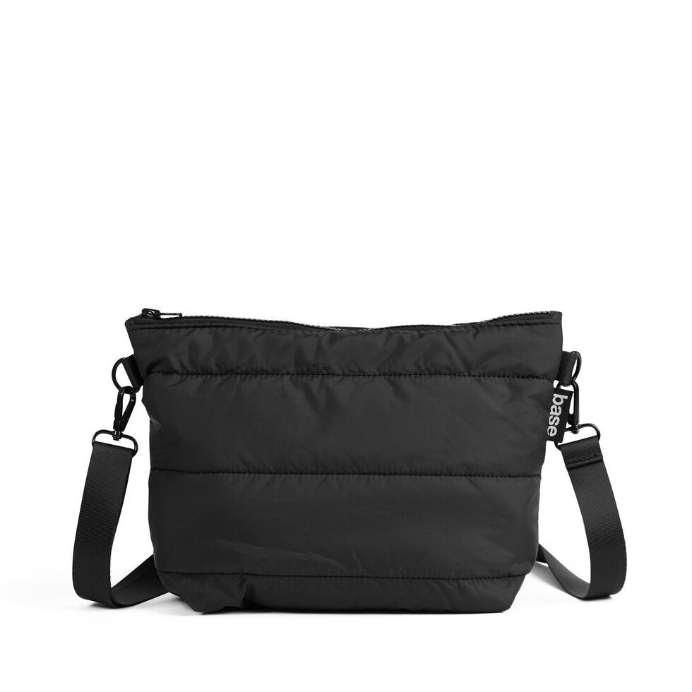 Black Stash Base Crossbody Bag