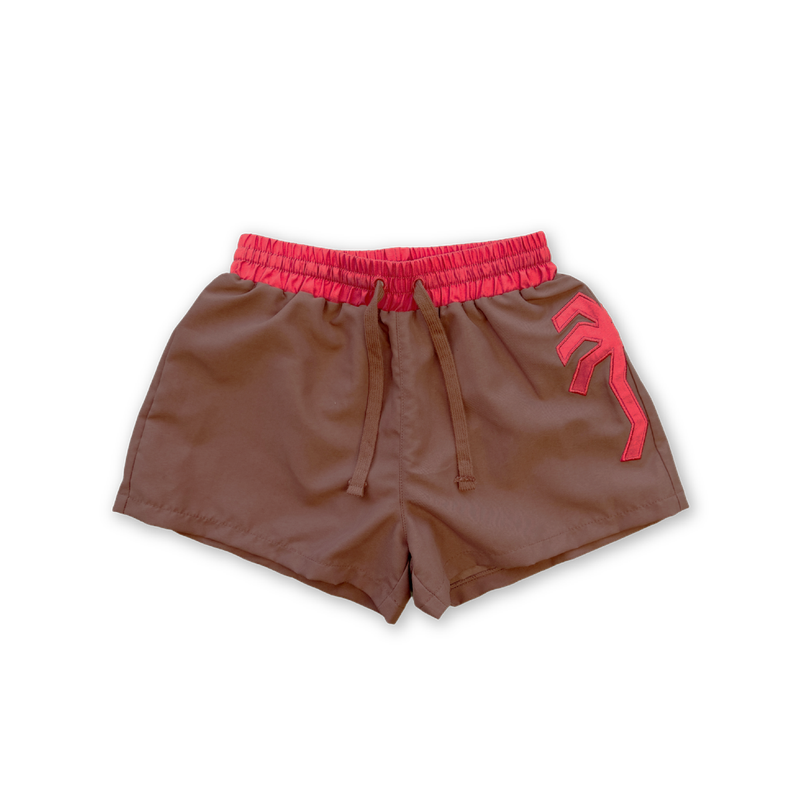 Teddy Palm Tree Kids Swim Shorts