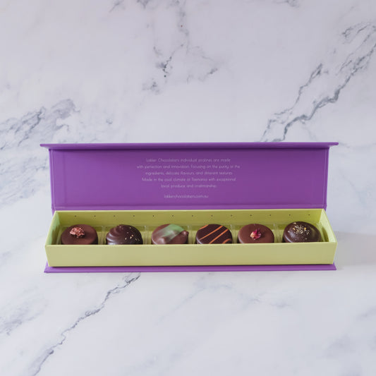 Tasmanian Chocolatier Selection 6 Pieces