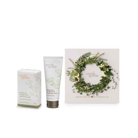 Bergamot, Tangerine & Geranium Leaf Gift Duet Hand Cream & Soap