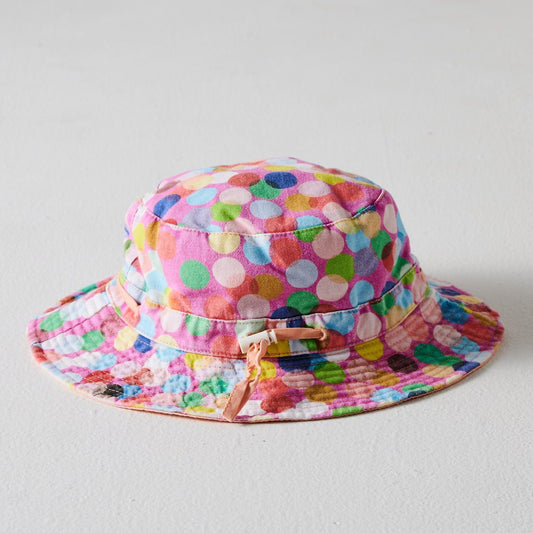 Confetti Pink Beach Hat