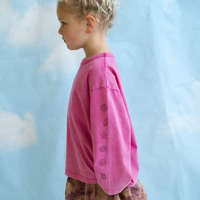 Shelly Long Sleeve Floss Kids Tee