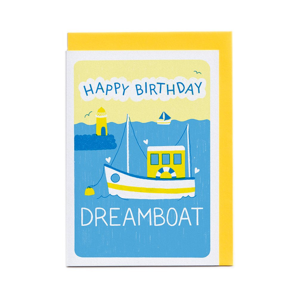 Birthday Dreamboat Greeting Card