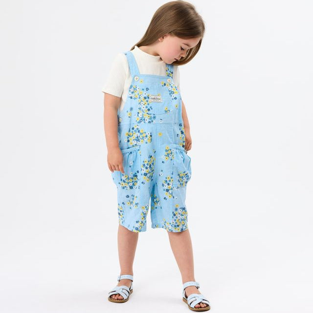 Floral Nikki Pocket Kids Shortall