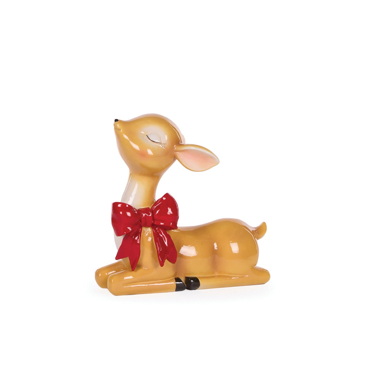 Retro Reindeer Sitting