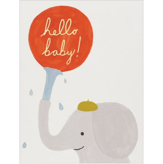Little Elephant Greeting Card