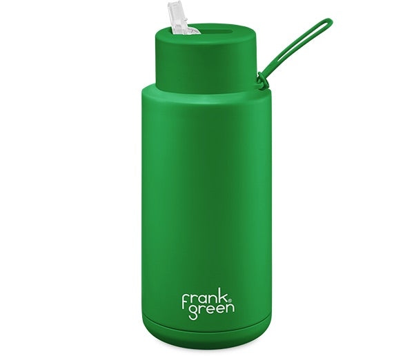 Ceramic Reusable Bottle - Evergreen