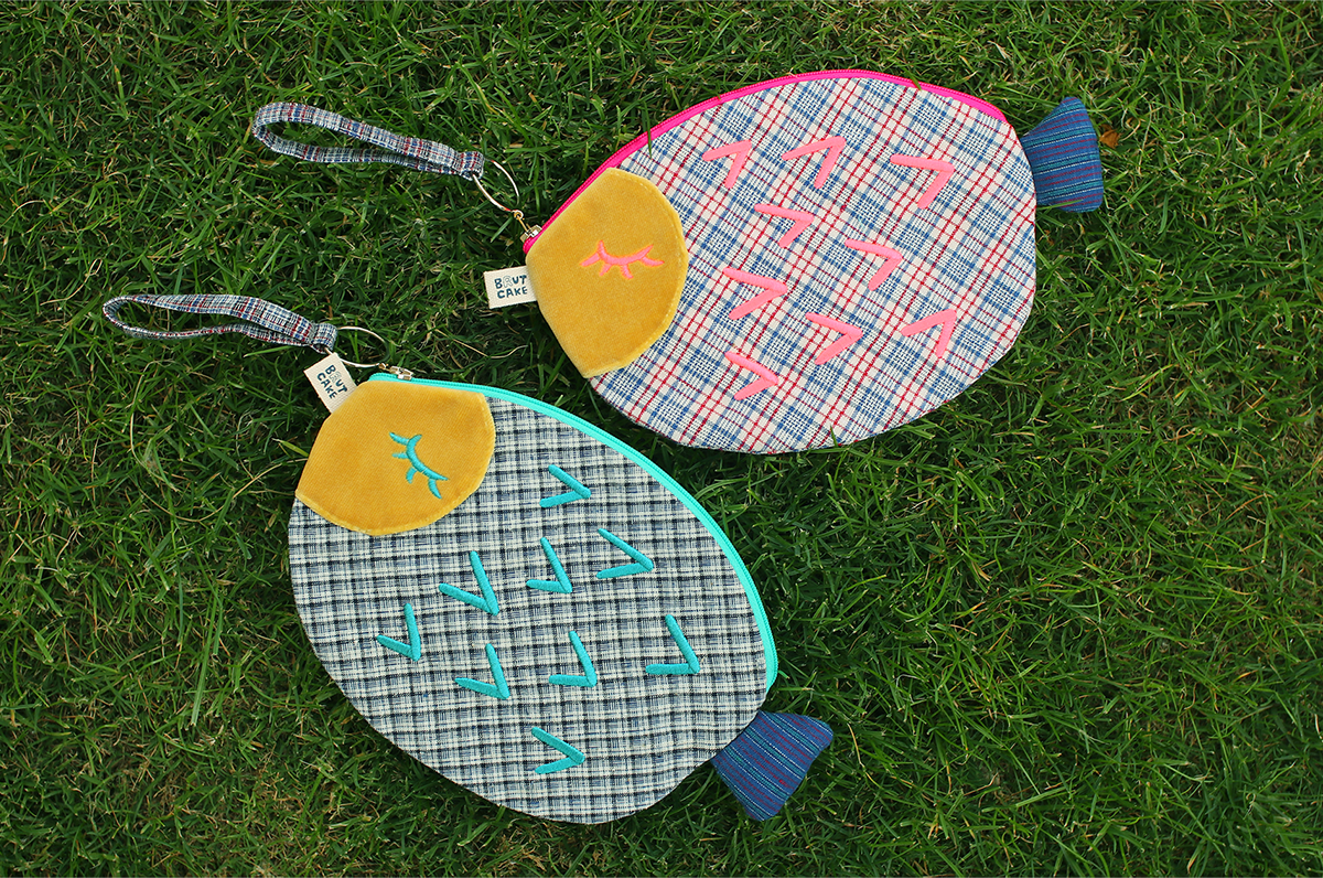 Fish Zipper Pouch