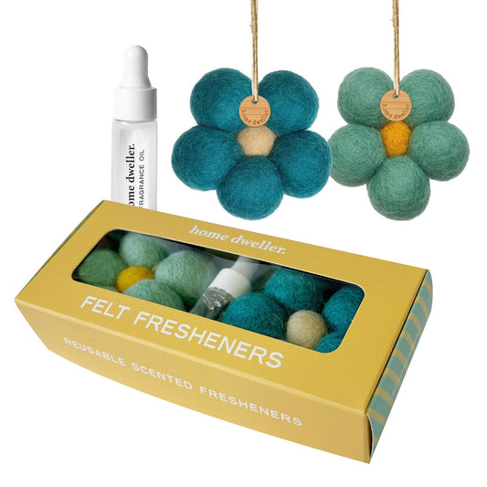 Felt Flower Fresheners - Beachcomber