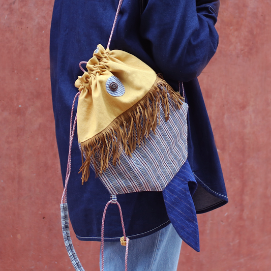 Fish Drawstring Backpack