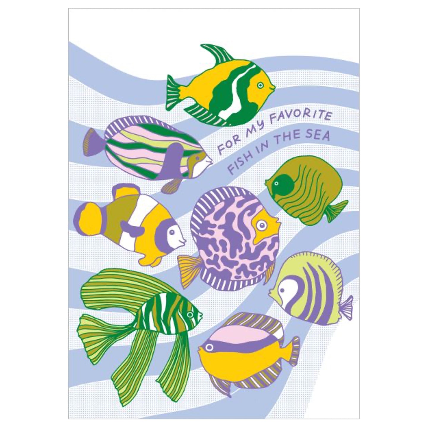 Fish in the Sea Greeting Card