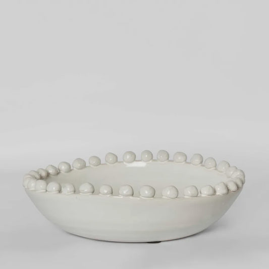 Frida Terracotta White Decorative Bowl