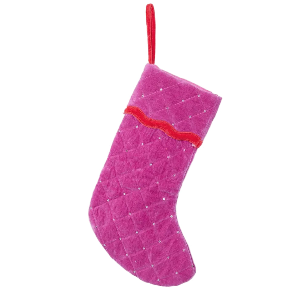 La Dolce Vita Fuchsia Stocking