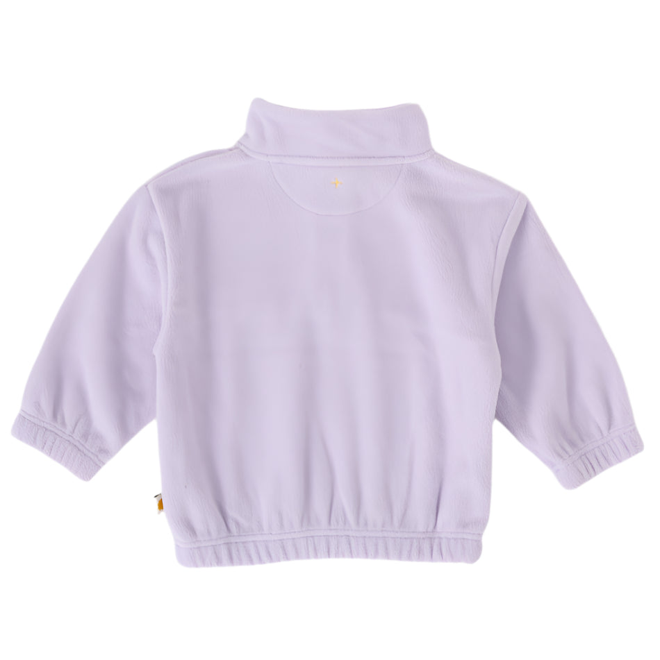 Bobbi Lilac Polar Fleece Kids Sweater