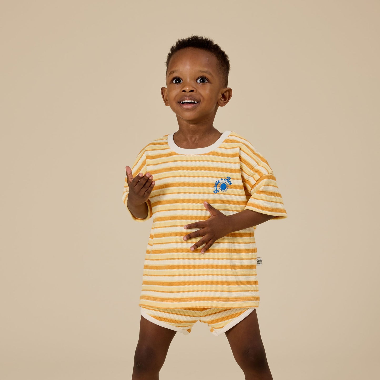 Sunshine Stripe Kids Shorts