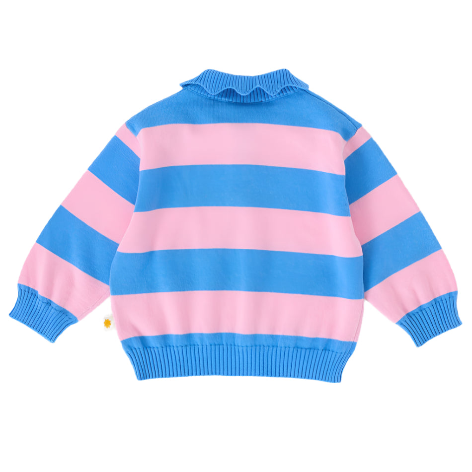 Ava Collared Knit Kids Jumper