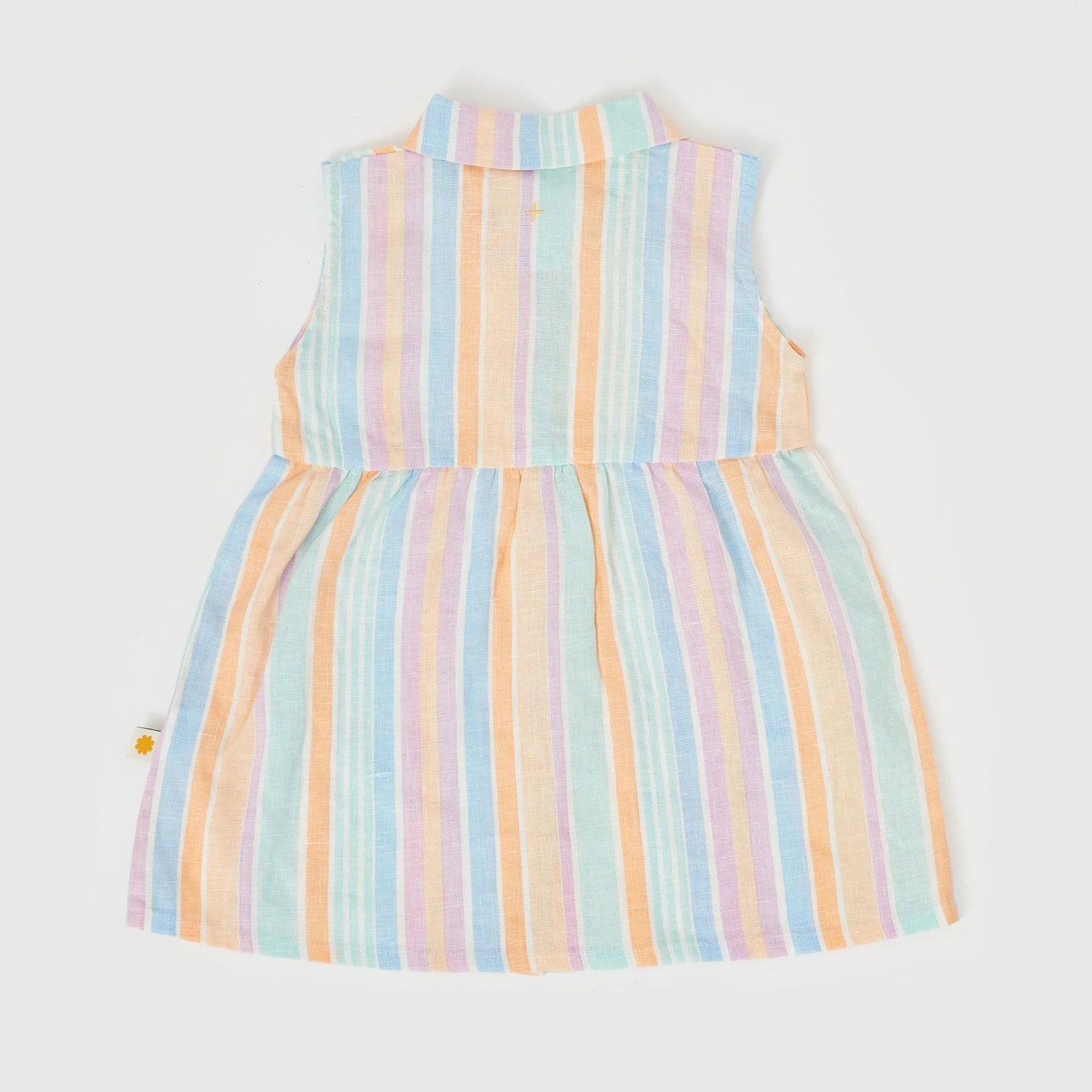 Rudy Stripe Linen Dress