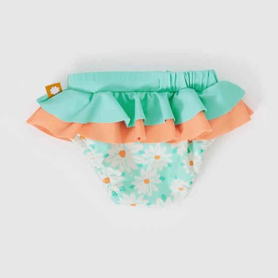 Daisy Delight Frill Waist Swim Nappy