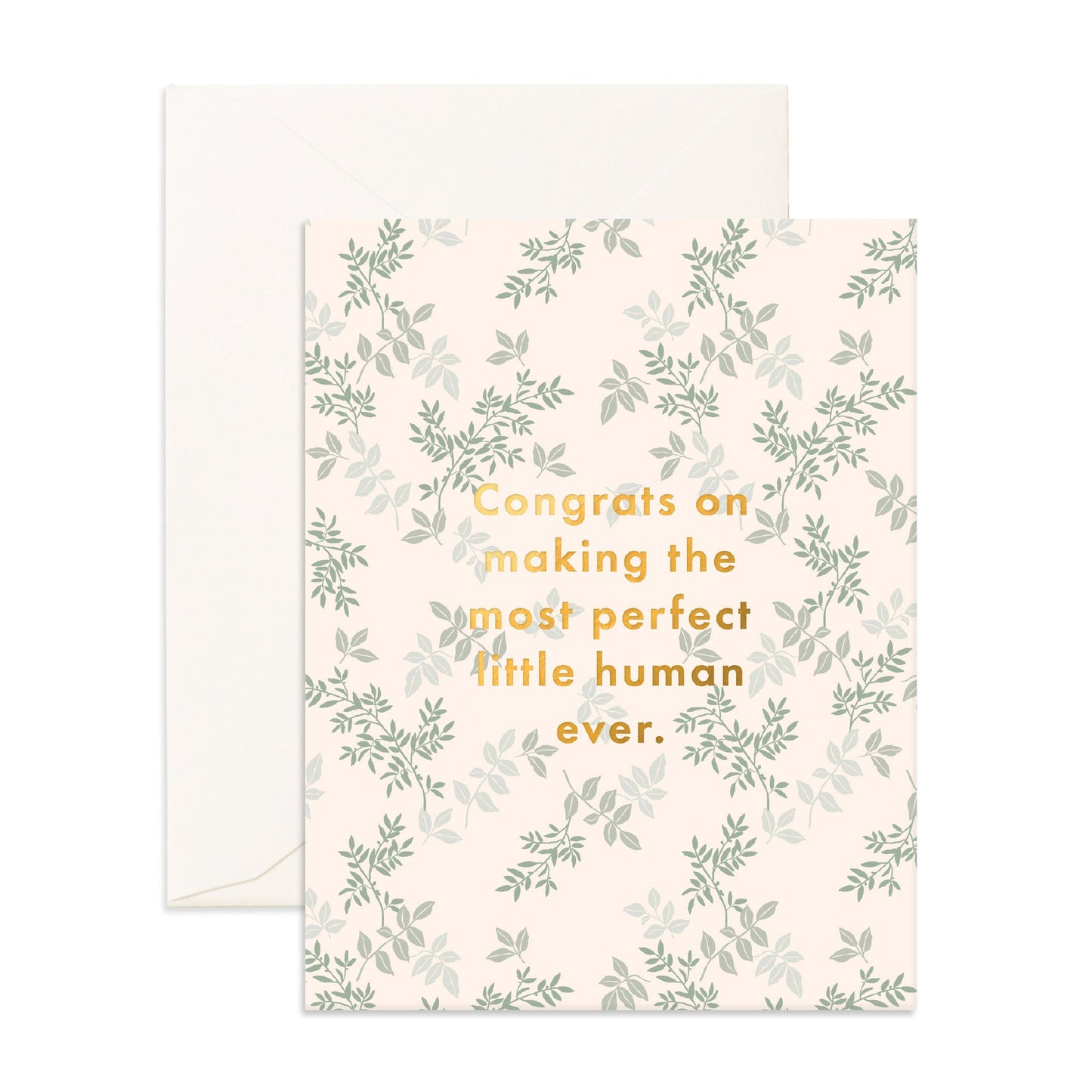 Perfect Human Cypress Greeting Card