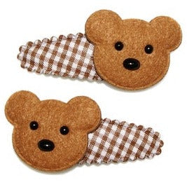Gingham Bear Snaps