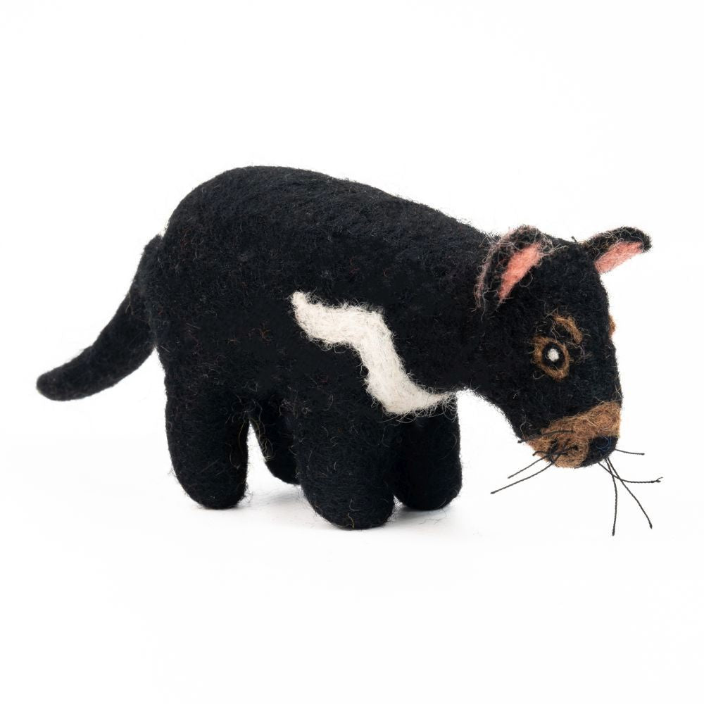 Handmade Felted Tassie Devil