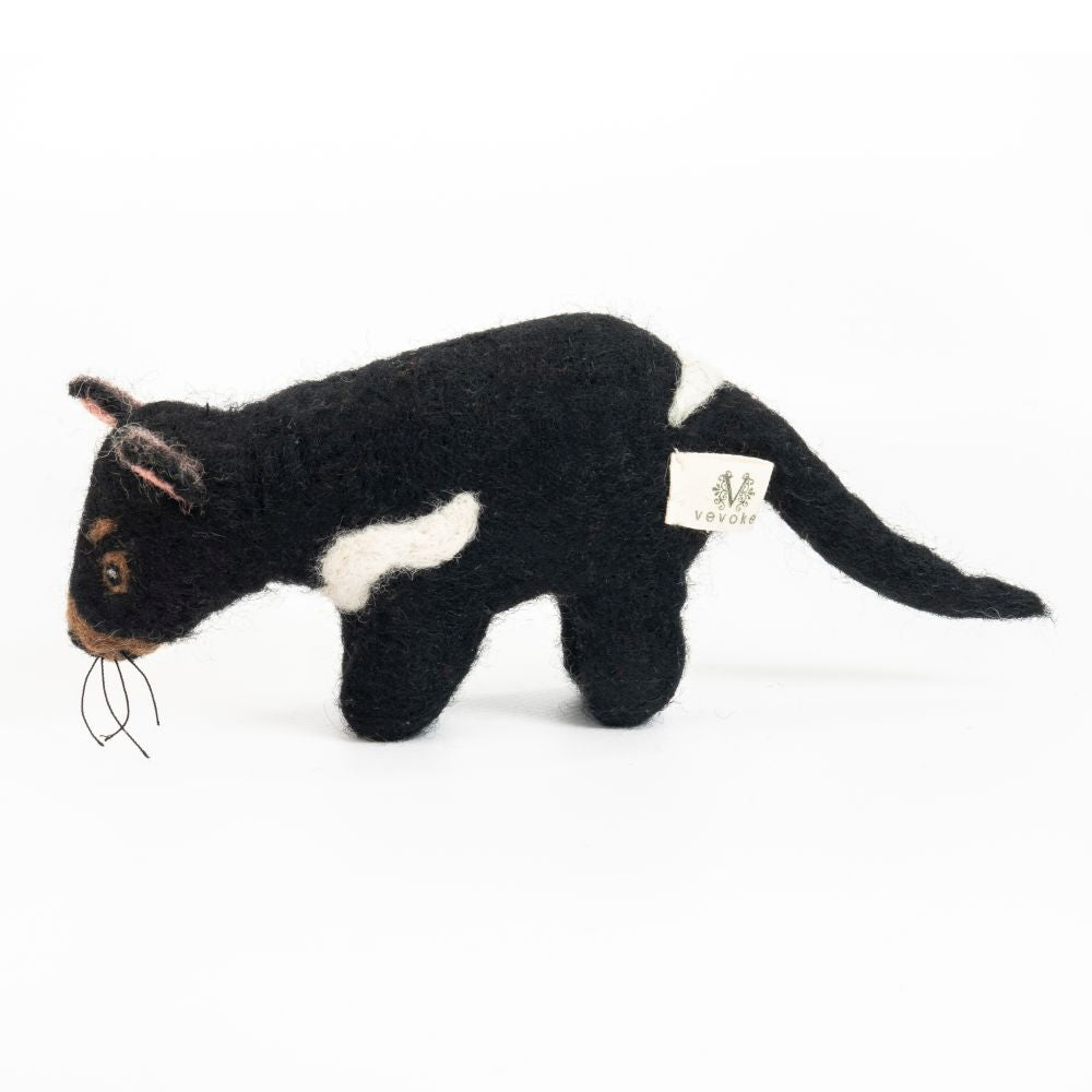 Handmade Felted Tassie Devil