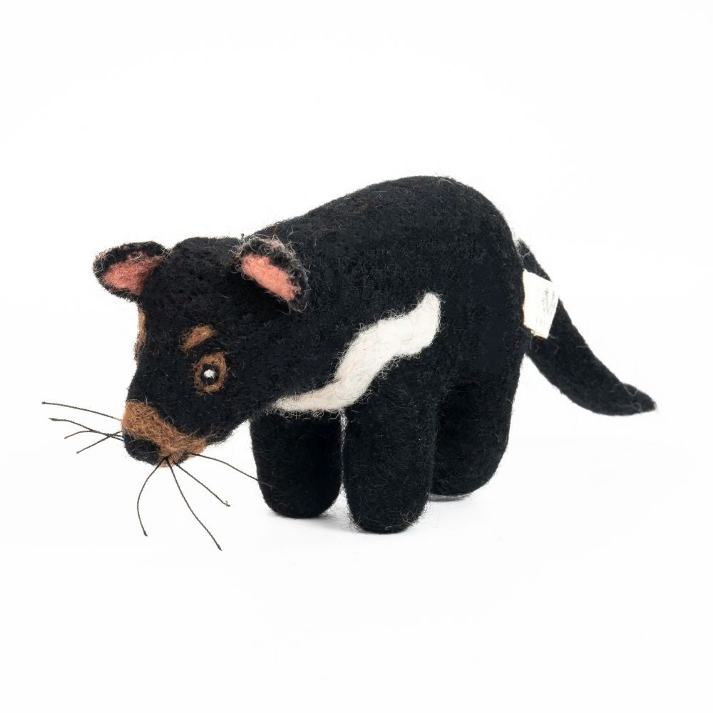 Handmade Felted Tassie Devil