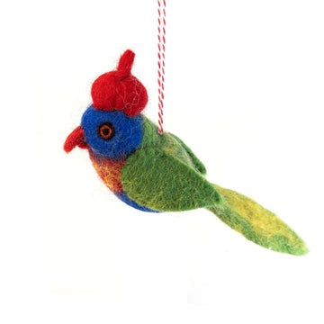 Lorikeet Lauren Wool Decoration