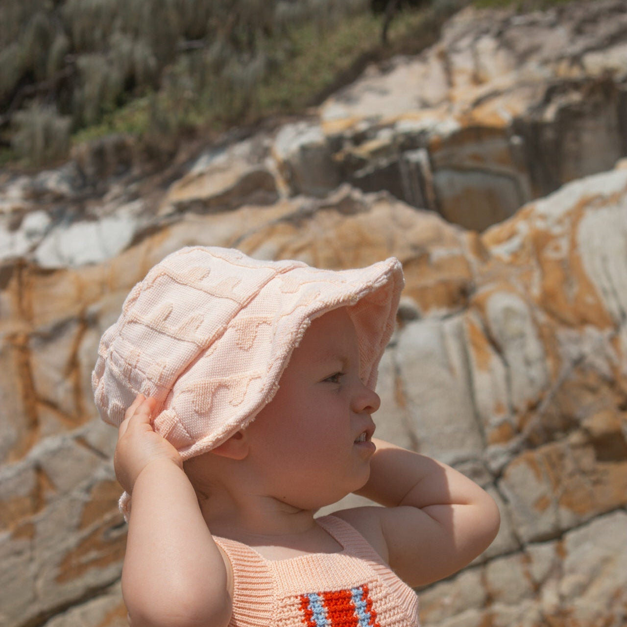 Peachy Terry Flow Baby & Kids Bucket Hat