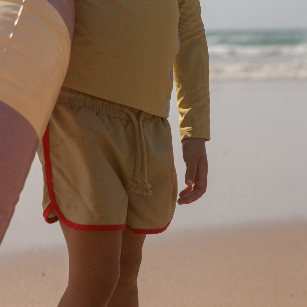 Olive Kids Board Shorts