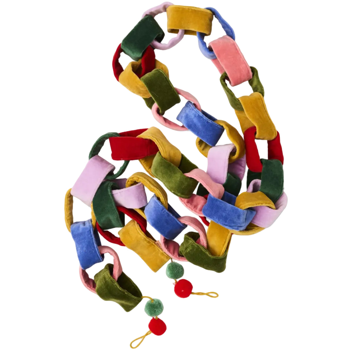 Festive Velvet Chain Garland