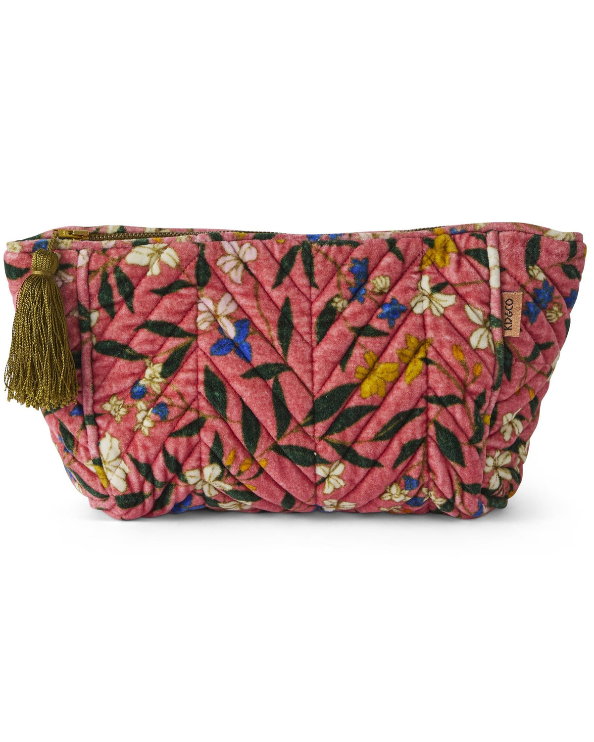 Canopy Rose Velvet Toiletry Bag