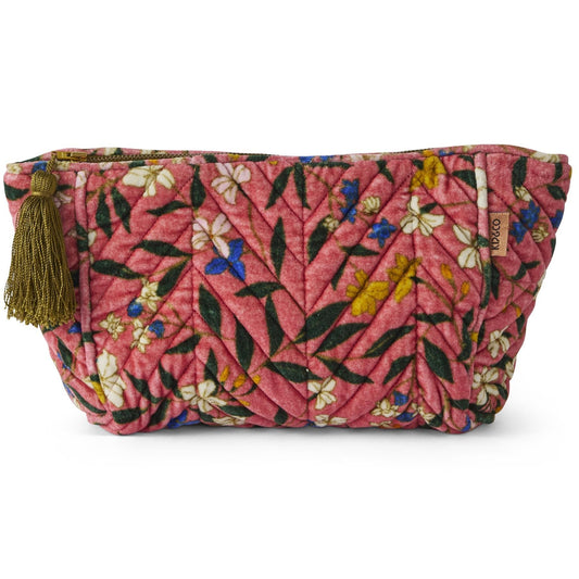Canopy Rose Velvet Toiletry Bag