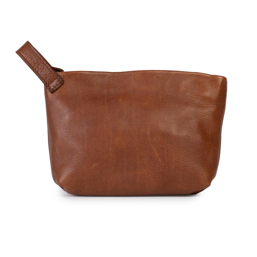 Billie Walnut Mini Clutch