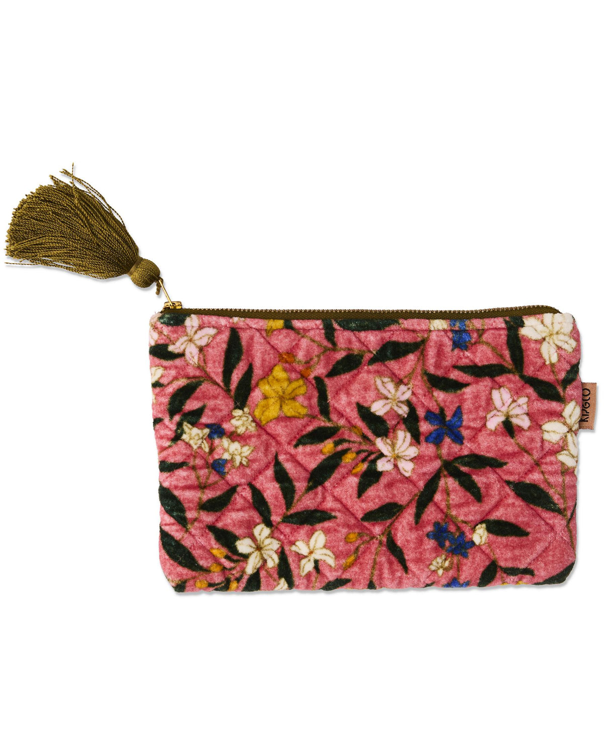 Canopy Rose Velvet Cosmetics Purse