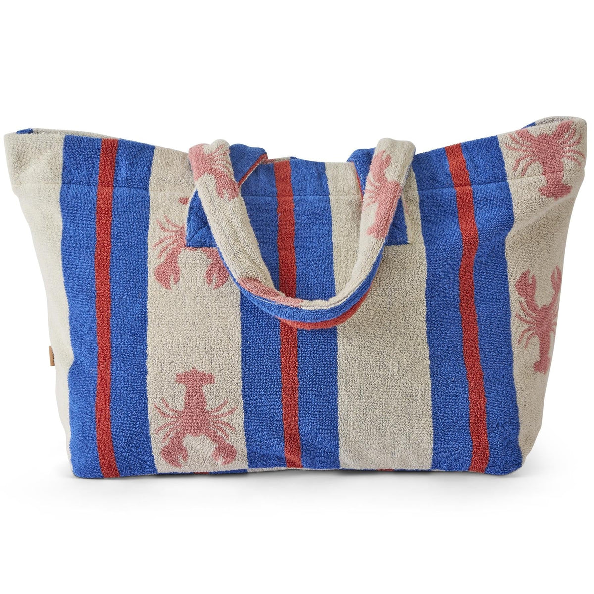 Lobster Fan Club Terry Oversized Beach Bag