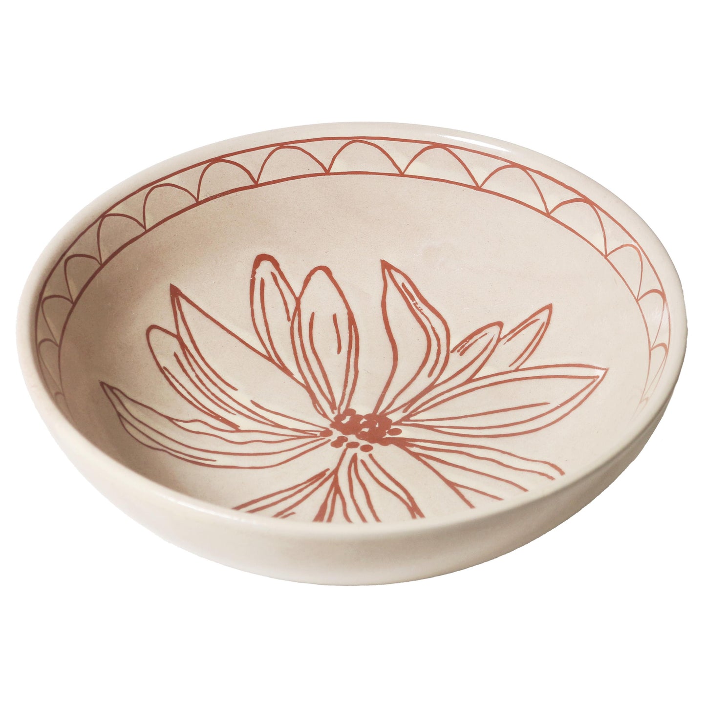 June's Daisy Bowl Taupe