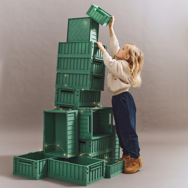 Dusty Ivy Medium Weston Storage Box 2-pack