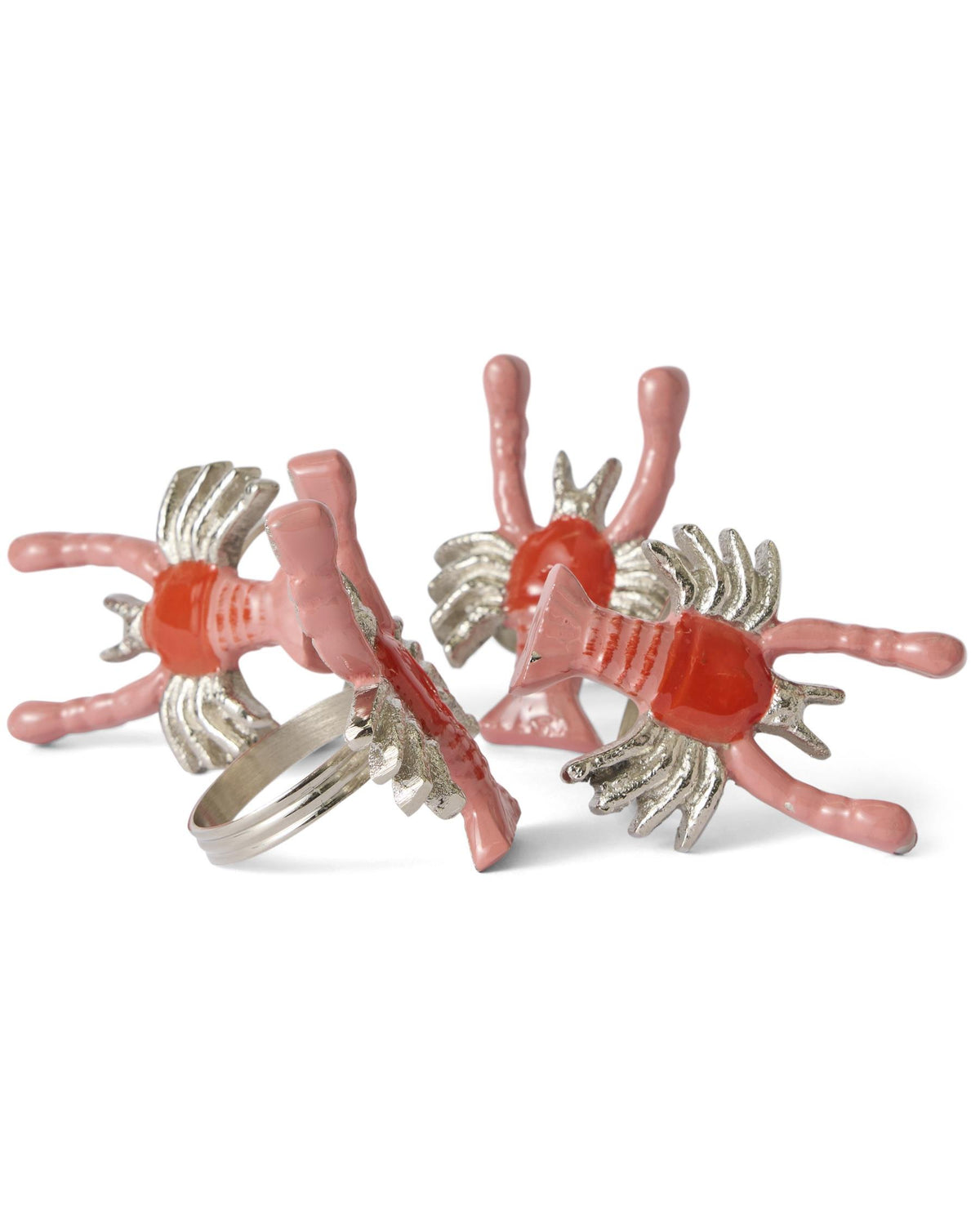 Lobster Napkin Rings Set of 4