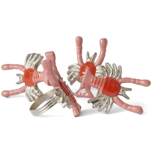 Lobster Napkin Rings Set of 4