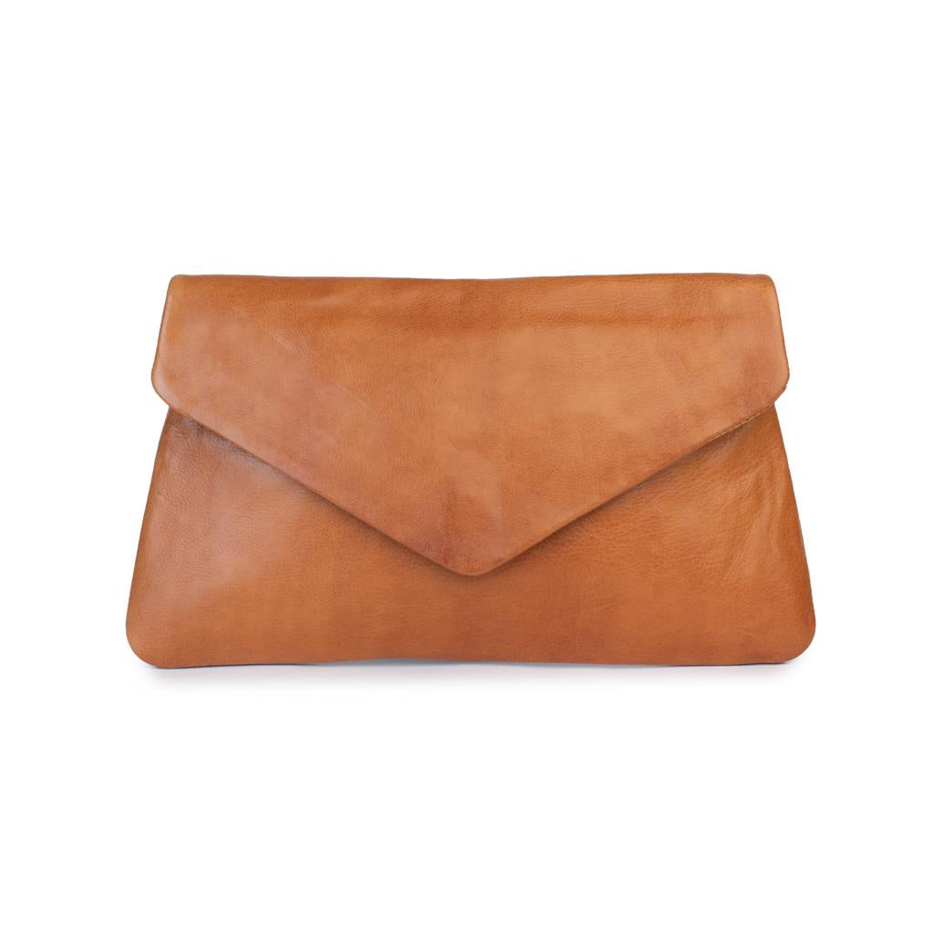 Riley Clutch Tan