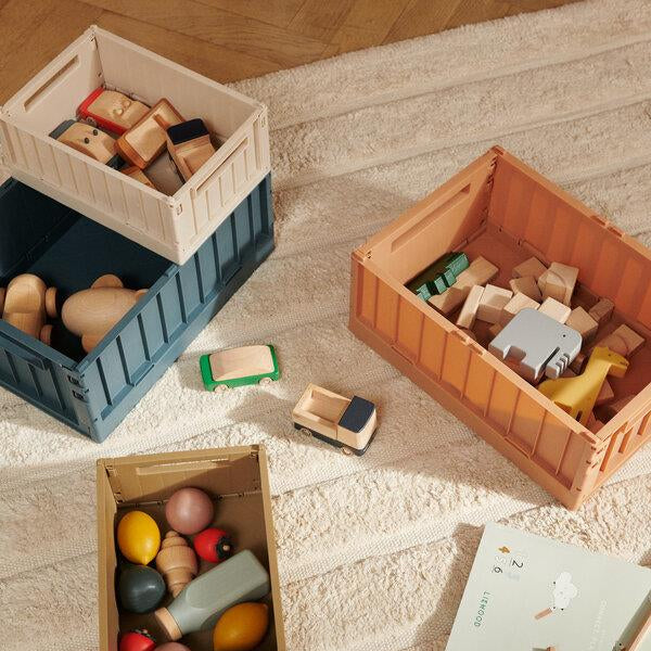 Tuscany Rose Medium Weston Storage Box 2-pack