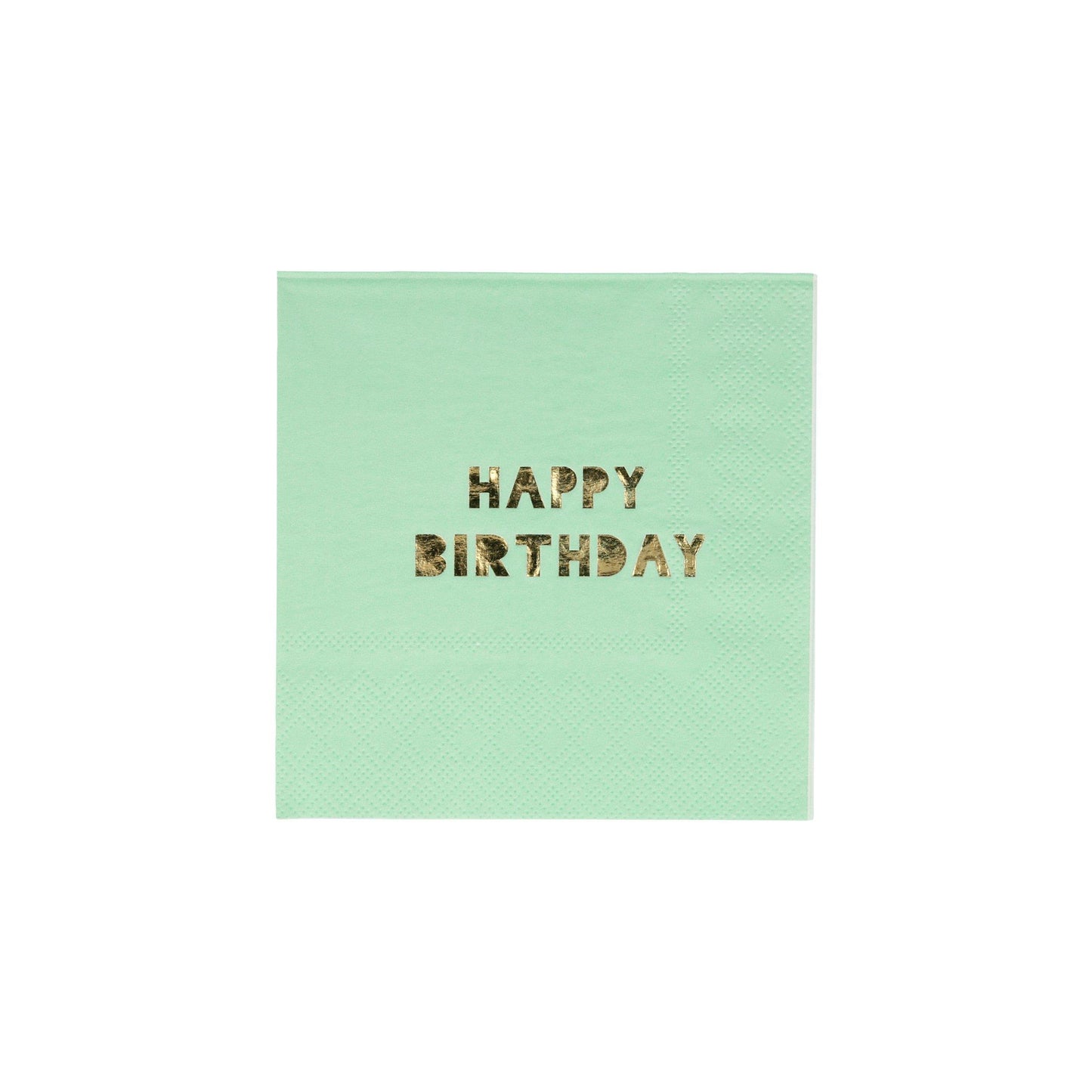 Happy Birthday Small Paper Napkins