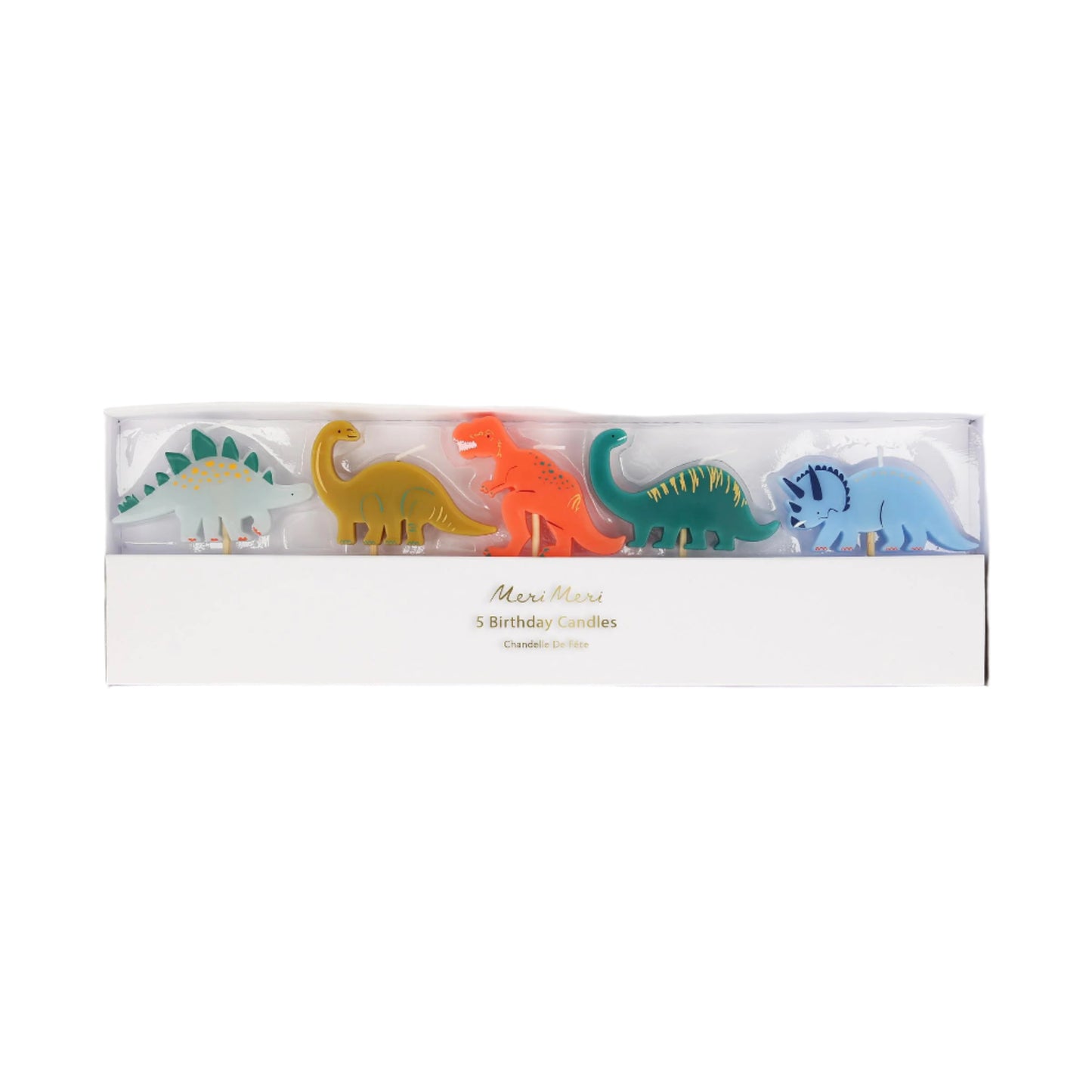 Dinosaur Candles (Pack of 5)