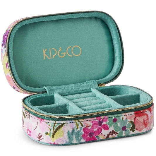 Alfresco Travel Velvet Jewellery Box