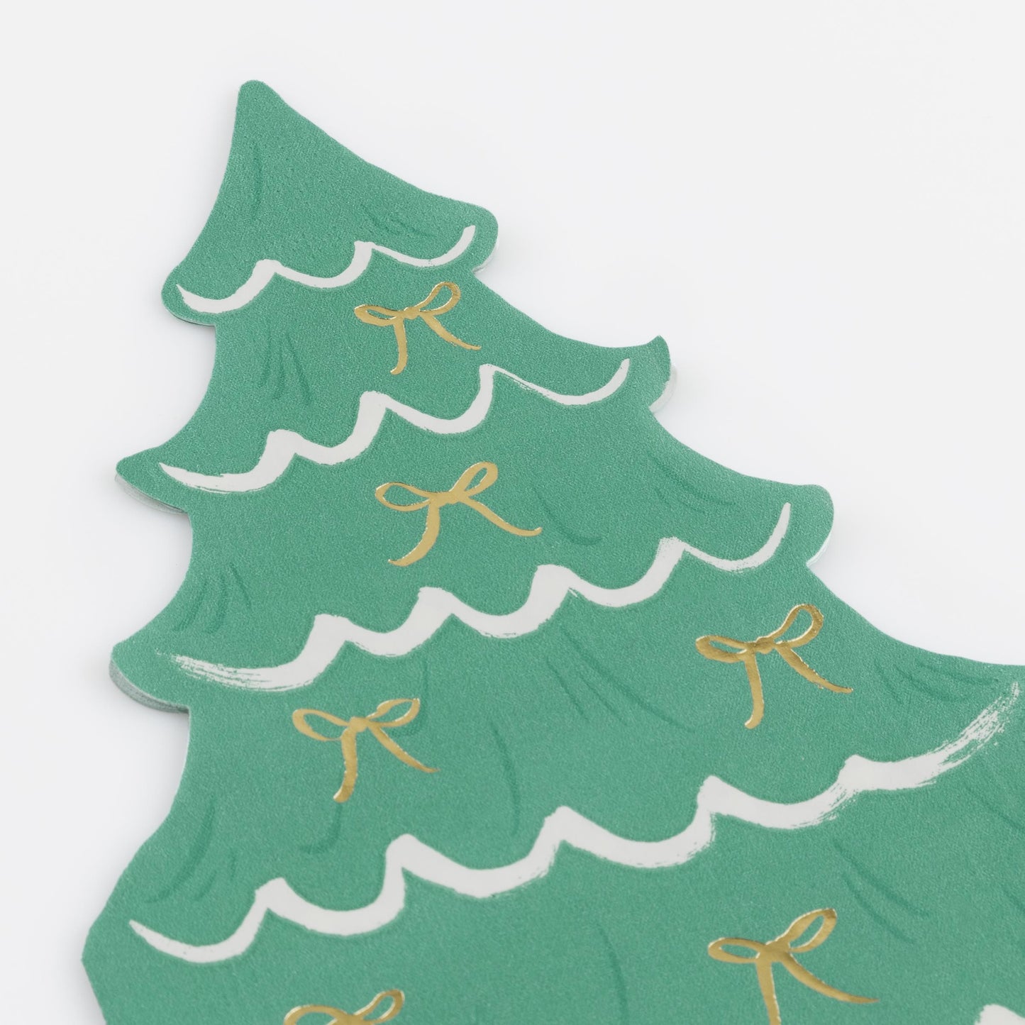 Christmas Tree With Bows Paper Napkins