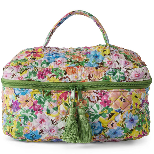 Alfresco Quilted Cotton Toiletry Case