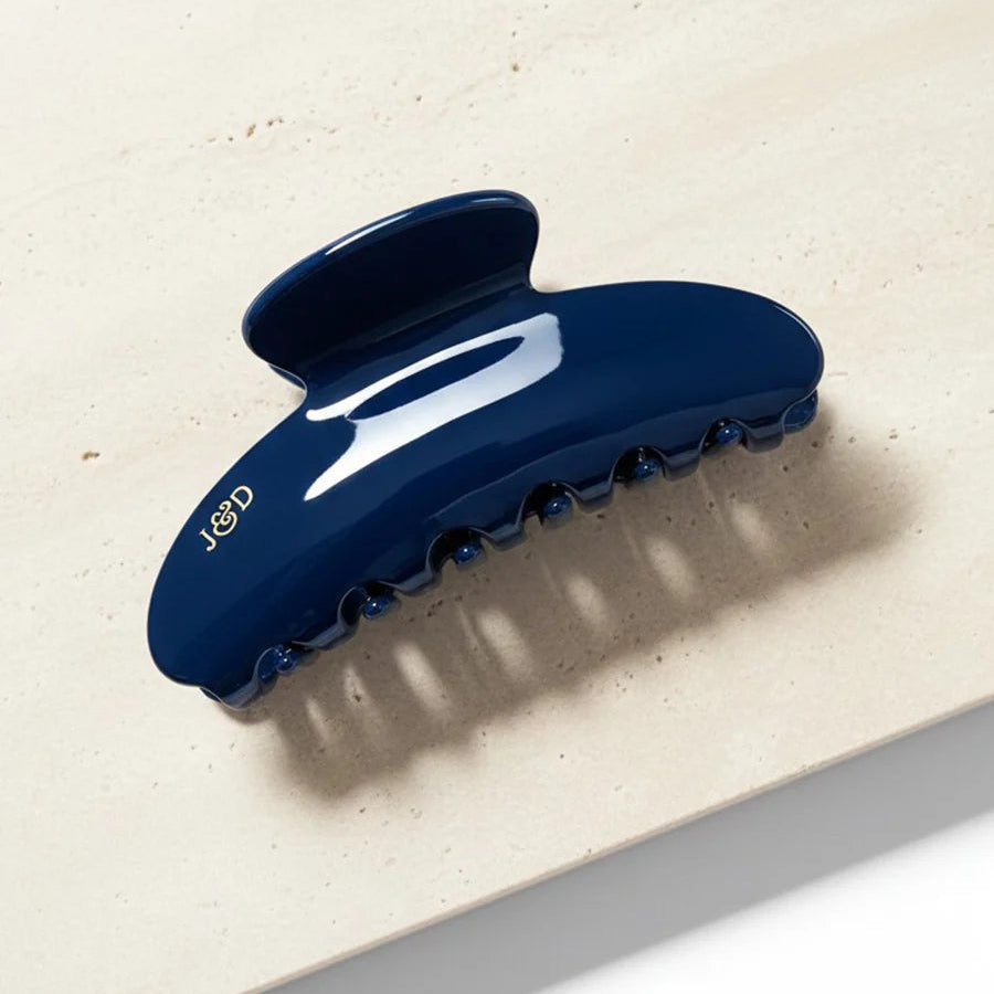 Navy Tash Hair Clip