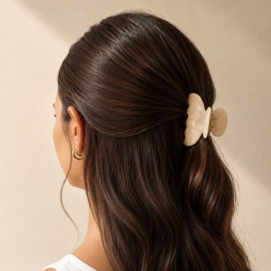 Cream Kate Hair Clip